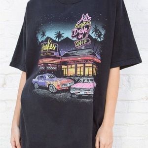 Brandy Melville Rita Al’s Burger Shop T-shirt NWT